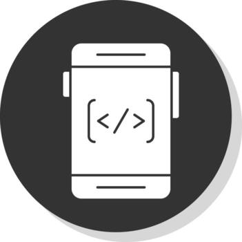 Coding Vector Icon Design