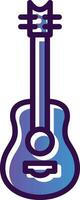 diseño de icono de vector de guitarra