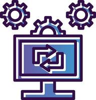 Software Configuration Vector Icon Design