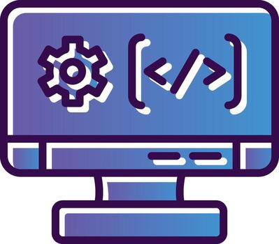 web desarrollo vector icono diseño