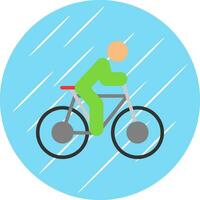 Cycling Vector Icon Design