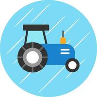 Tractor Vector Icon Design