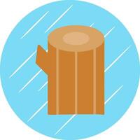 Log Vector Icon Design