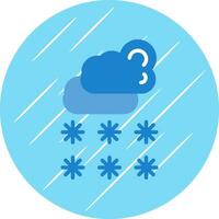 Snow Vector Icon Design