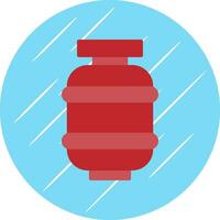 Gas bottle Vector Icon Design