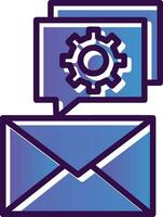 Email Support Vector Icon Design