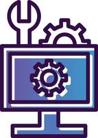 Hardware Troubleshooting Vector Icon Design