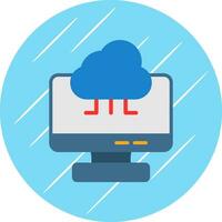 Cloud Computing Vector Icon Design
