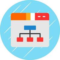 Sitemap Vector Icon Design