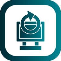 Data Recovery Vector Icon Design