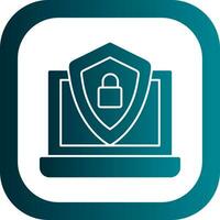 System Security Vector Icon Design