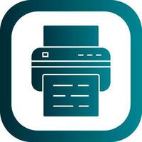 Printer Vector Icon Design