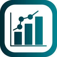 Bar chart Vector Icon Design