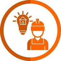 Civil engineerring Vector Icon Design