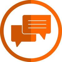 Speech bubble Vector Icon Design