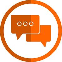 Speech bubble Vector Icon Design