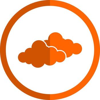 diseño de icono de vector de nube