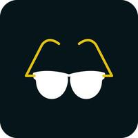 diseño de icono de vector de gafas