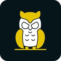 Owl Vector Icon Design