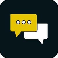 Speech bubble Vector Icon Design