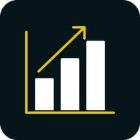 Bar chart Vector Icon Design