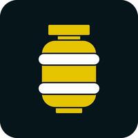 Gas bottle Vector Icon Design