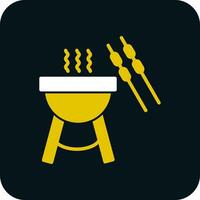 Barbecue Vector Icon Design