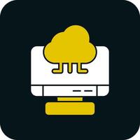 Cloud Computing Vector Icon Design