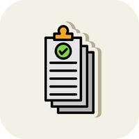 Document Vector Icon Design