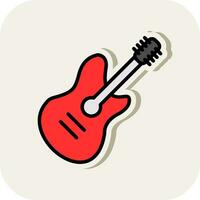 Guitar Vector Icon Design