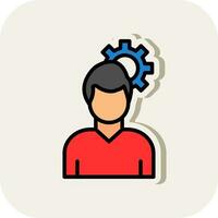 Electrical engineer Vector Icon Design