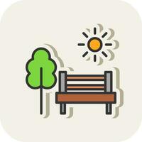 Park Vector Icon Design