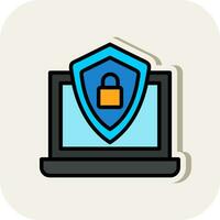 System Security Vector Icon Design