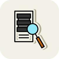 Data Integrity Vector Icon Design