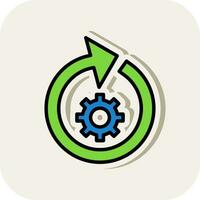 Recovery Process Vector Icon Design