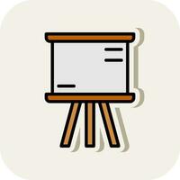 Whiteboard Vector Icon Design