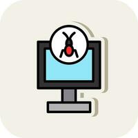 Malware Removal Vector Icon Design