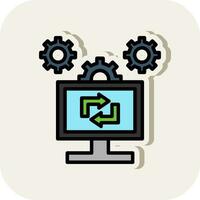 Software Configuration Vector Icon Design