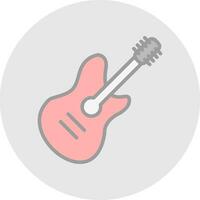 Guitar Vector Icon Design