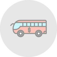 Bus Vector Icon Design