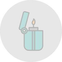 Lighter Vector Icon Design