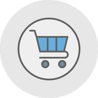 Shopping Cart Vector Icon Design