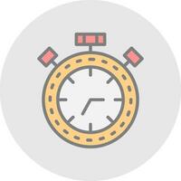 Stopwatch Vector Icon Design