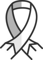 Scarf Vector Icon Design