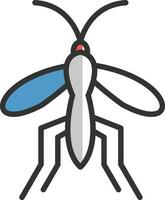 Mosquito Vector Icon Design