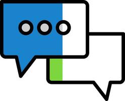 Speech bubble Vector Icon Design