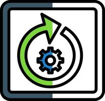 System Update Vector Icon Design