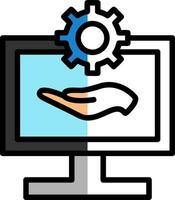 Software Support Vector Icon Design