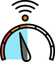 Network Speed Vector Icon Design