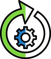 Recovery Process Vector Icon Design